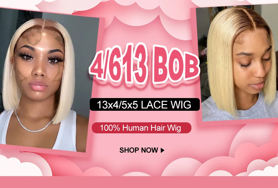 Highlight Colored Human Hair Wigs For Women 13x4 Lace Front Human Hair Wig Pre Plucked Honey Blonde Straight Lace Frontal Wig